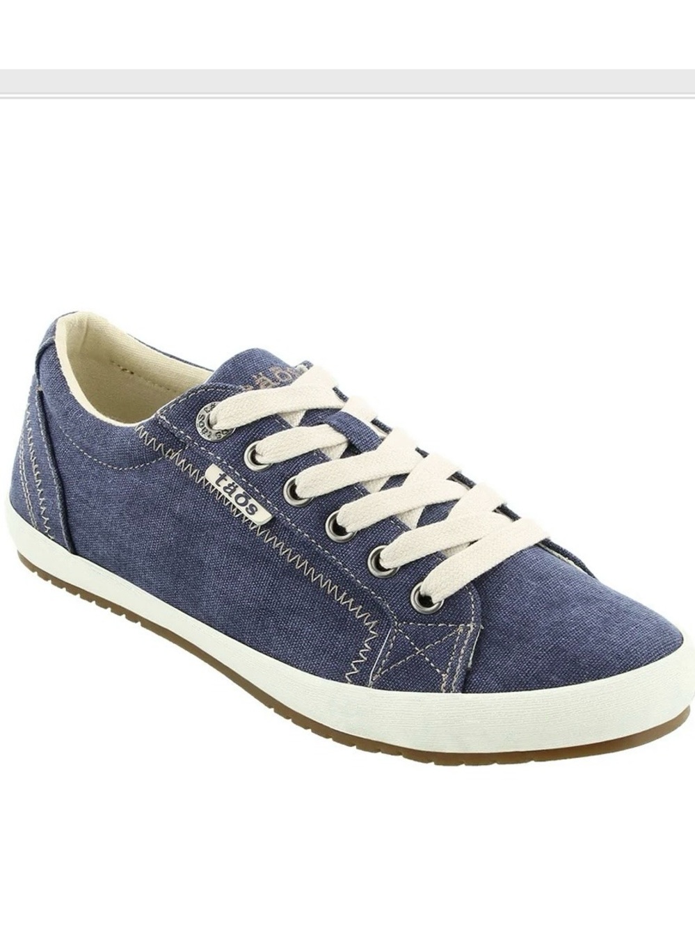 Taos Blue Wash Canvas Star Sneakers women’s 9.5W NWT NIB